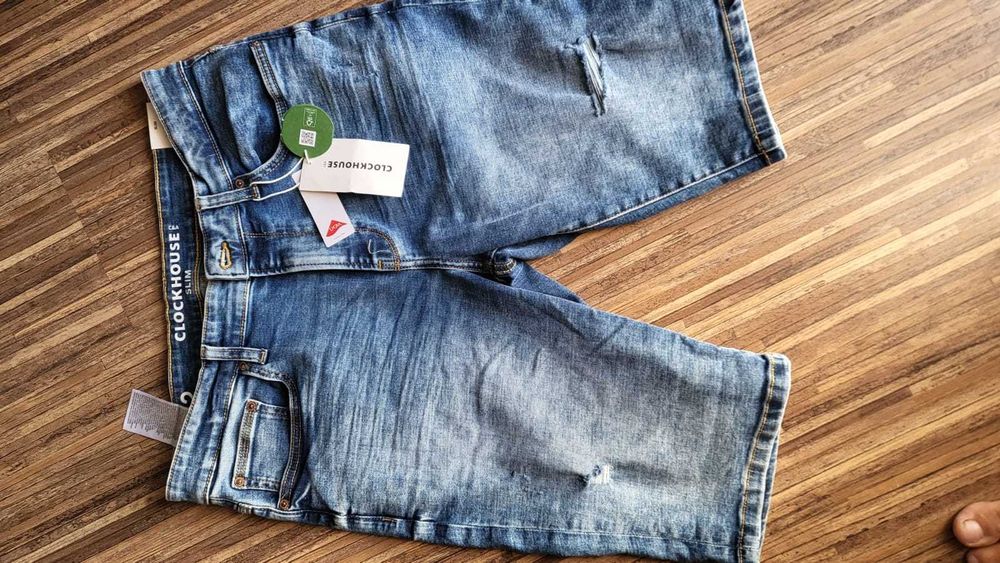 Pantaloni Scurti jeans