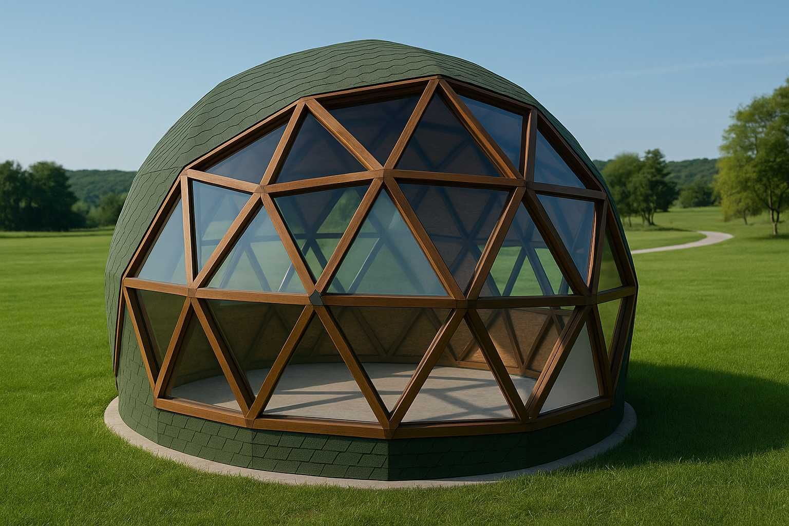 Преносима куполна къща - готов Tiny House с уникален дизайн
