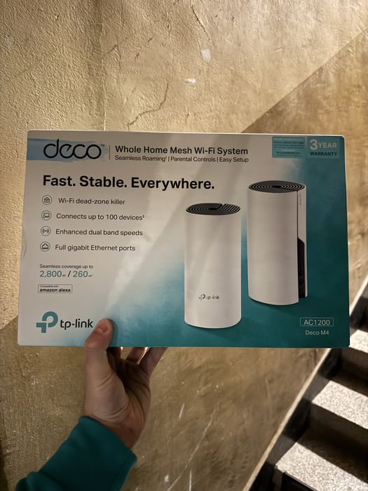 TP-Link Deco Mesh M4, 3 броя