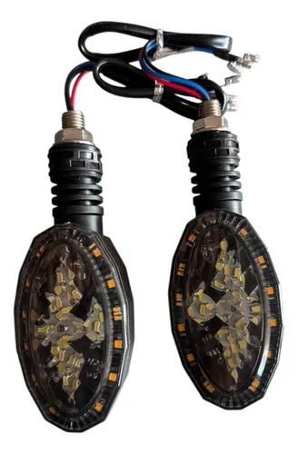 Мигач за Мотоциклет LED Бягащ+Дневна R274