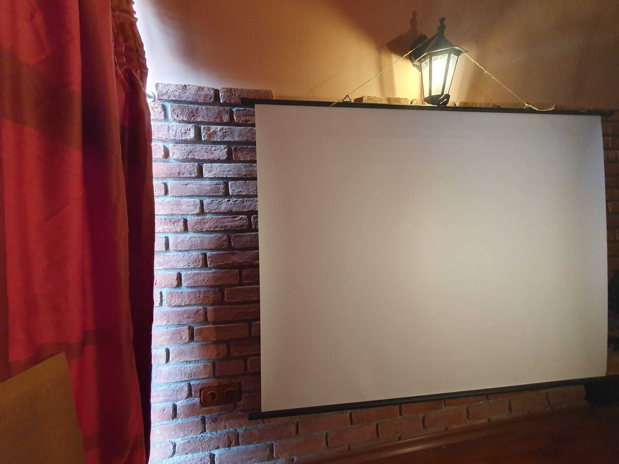 Проекторна Стена/Екран  Duronic  Size 142cm x 107cm