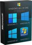 Windows 7/10/11 dasturi USB qurulmasida 64 Gb + Driwer Pack