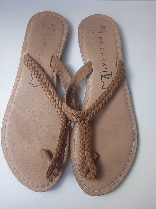 Primark дамски сандали / чехли естествена кожа