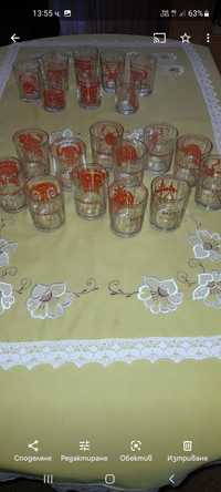 Стъклени чаши за вода,безалкохолно и по-малки -ракиени