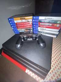 Consola Ps4 1tb + jocuri