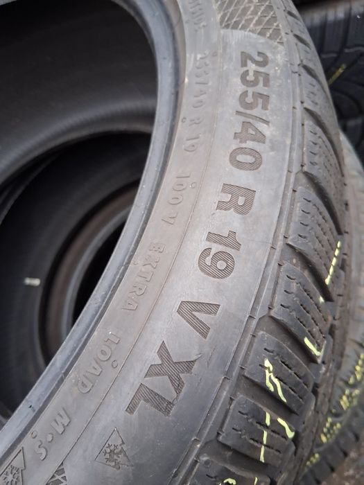 255 40 19 Континентал 2бр зимни дот 2021г