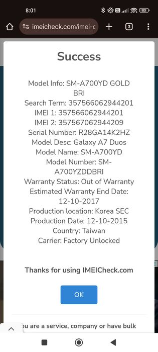 Samsung Galaxy A5