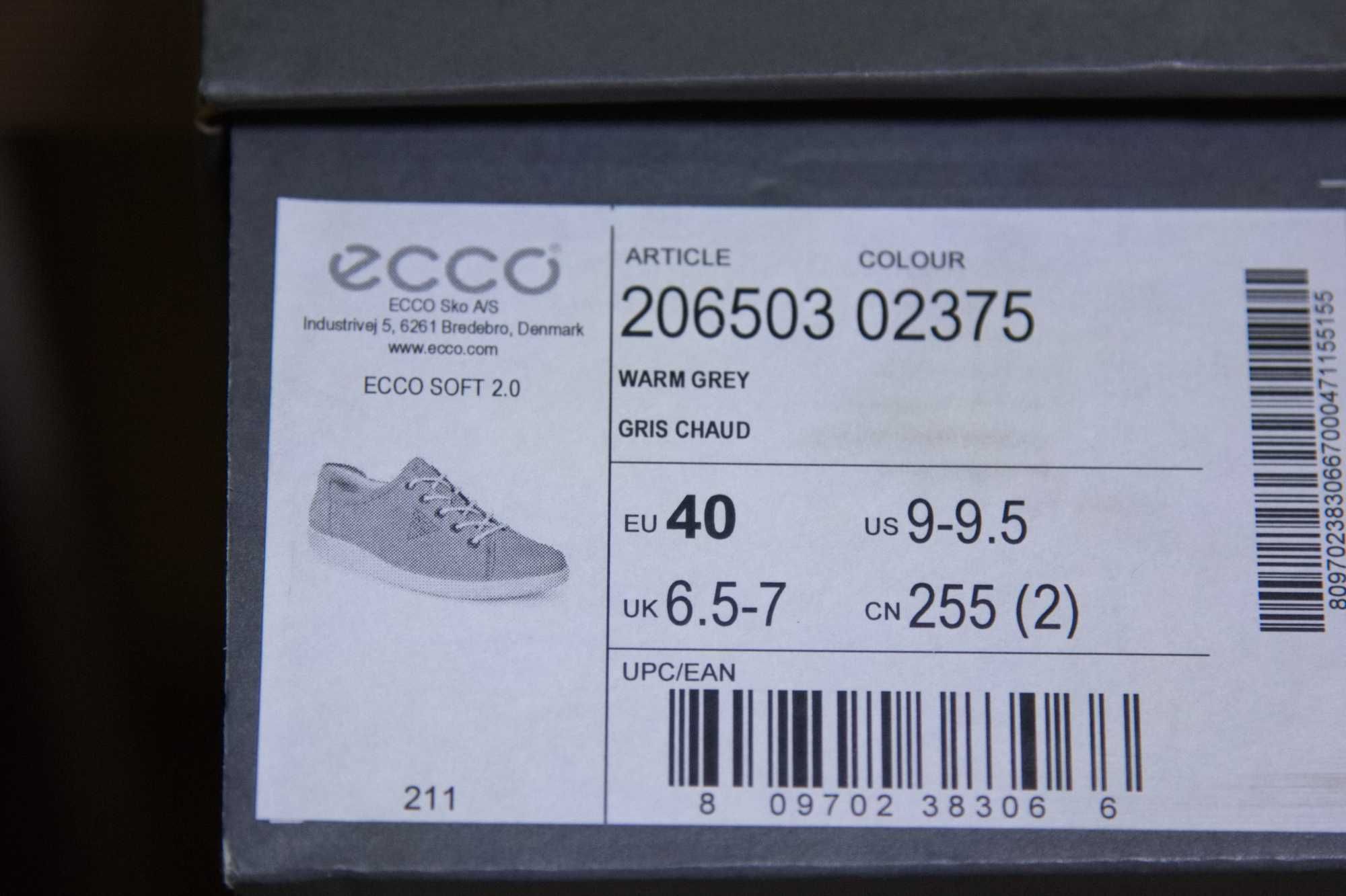 Новые ECCO женские кроссовки SOFT 2.0