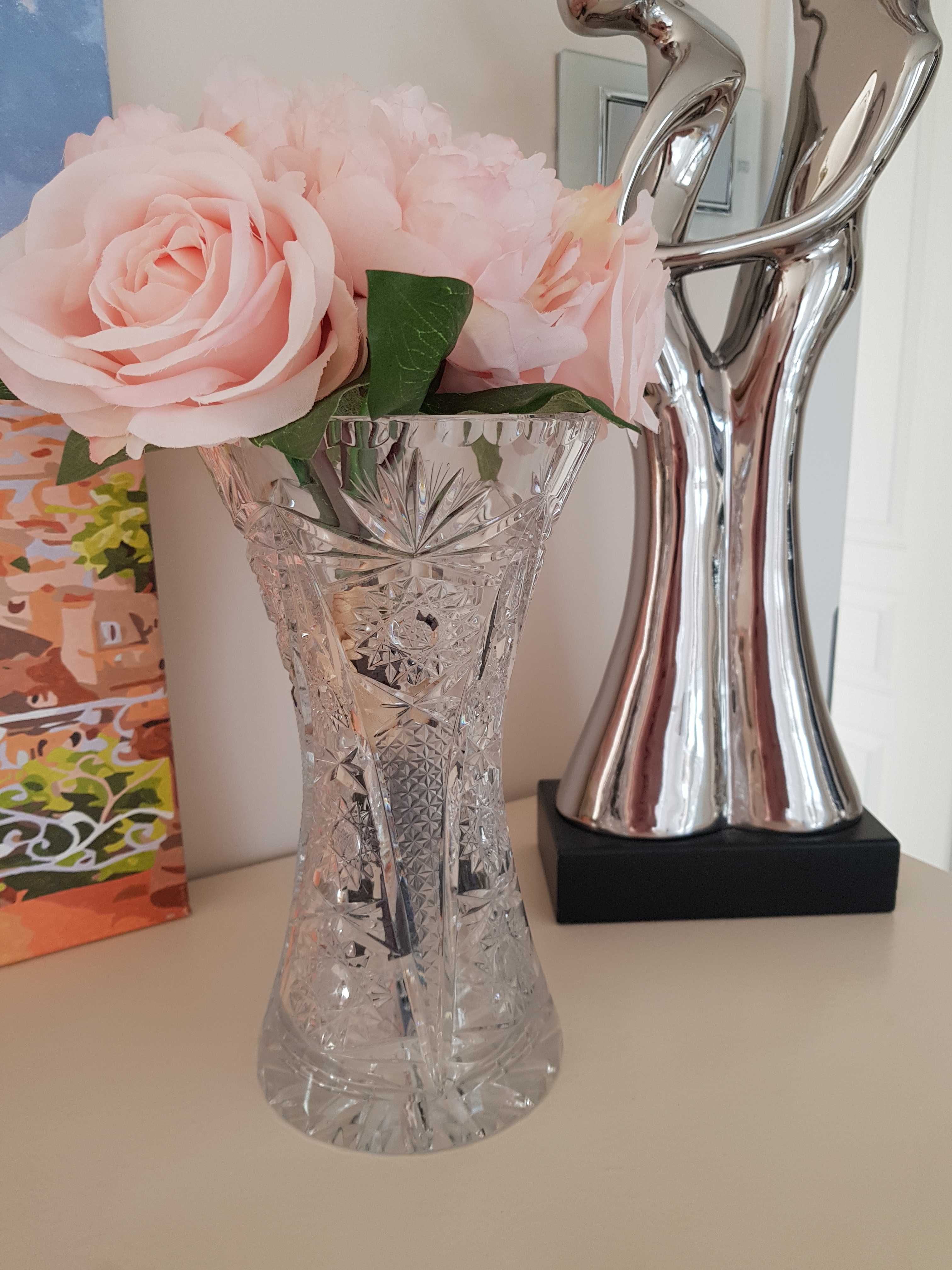 Кристална ваза оловен кристал