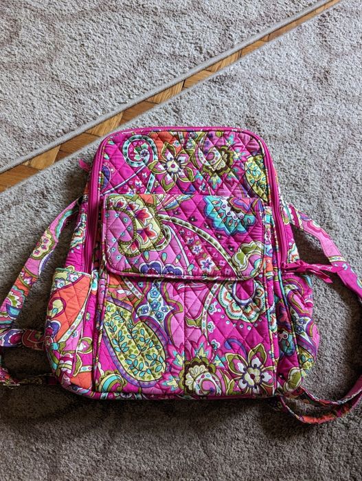Rucsac dama / fetite Vera Bradley Paisley multe compartimente