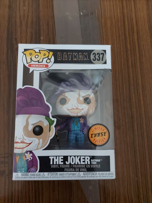 Funko POP! Heroes Batman 1989 The Joker#337 Chase Edition