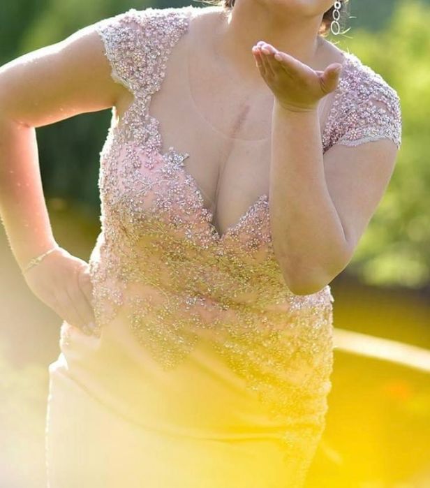 Rochie Anks-facuta la comanda marima 42-44 L