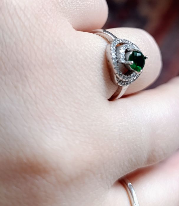 Inel argint zirconiu