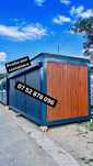 Containere modulare tip vitrina Riflaje lemn rulouri