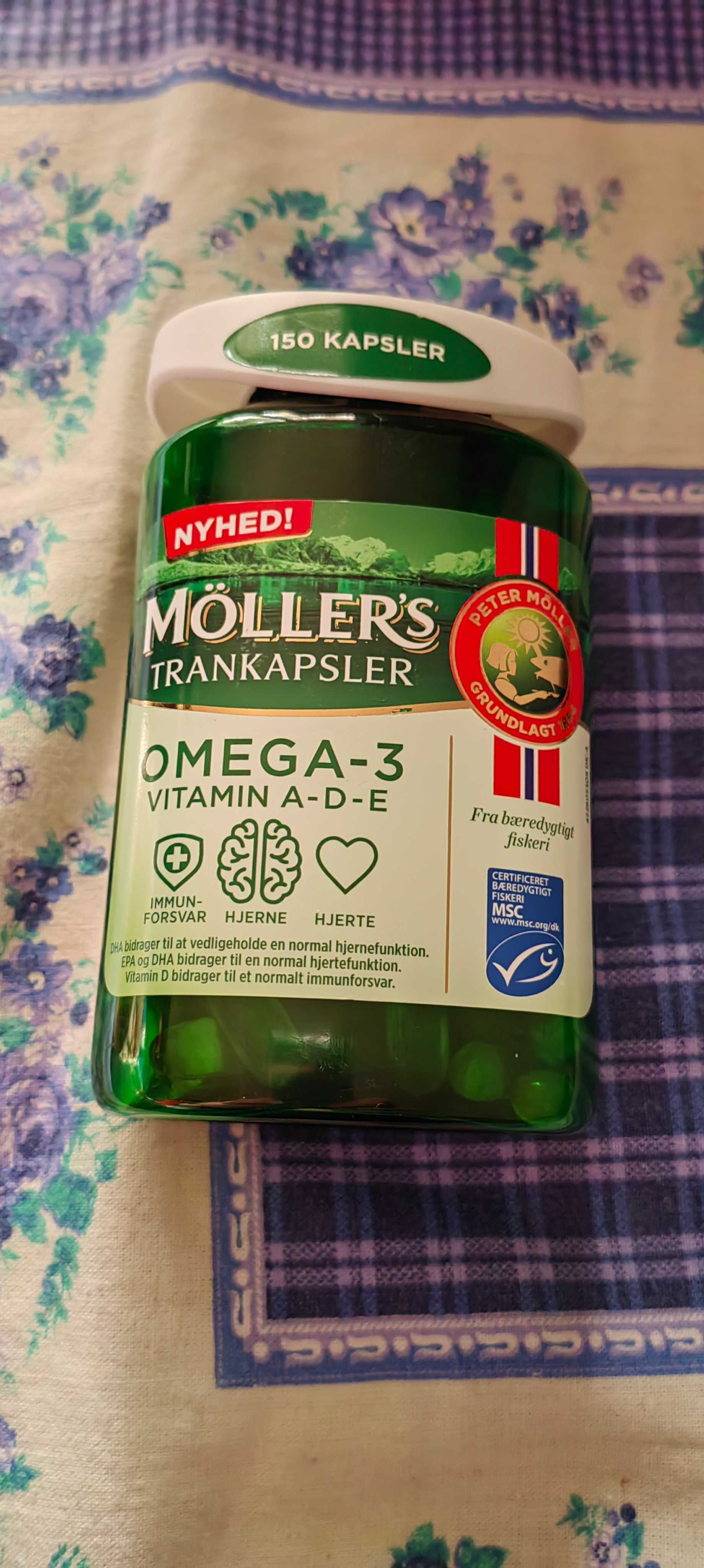 mollers tran kapsler omega 3 ulei de peste  150 pastile