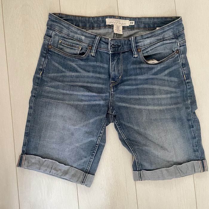 Дамски къси дънкови бермуди