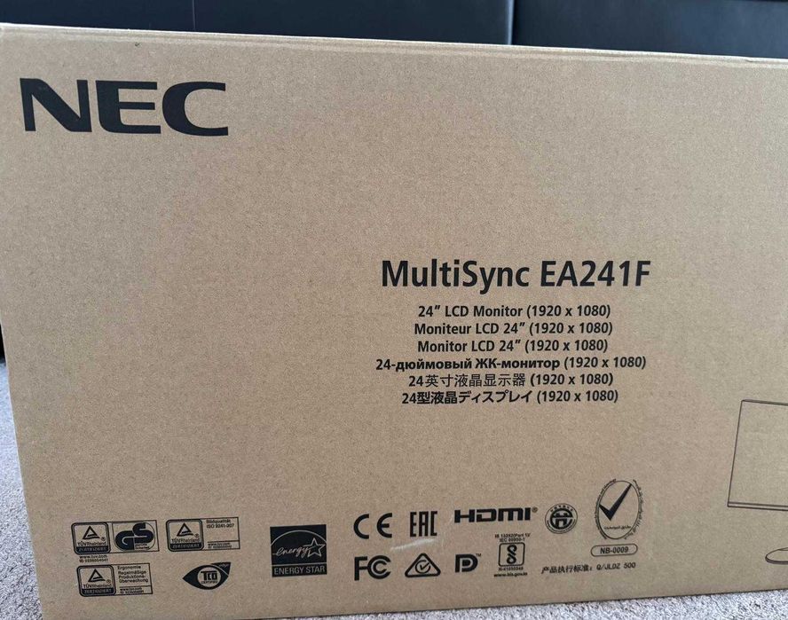 Vand monitor nou 24 Inch NEC EA241F, rez 1920 x 1080