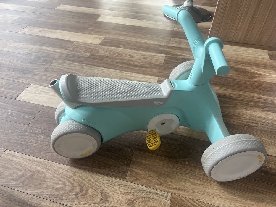 Bicicleta cu miner detasabil