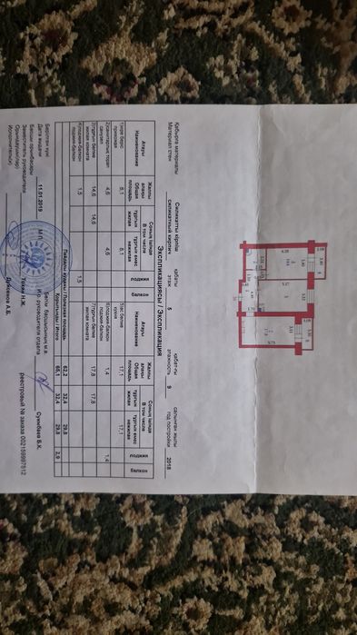 Продам 2к.кв 65кв 5/9