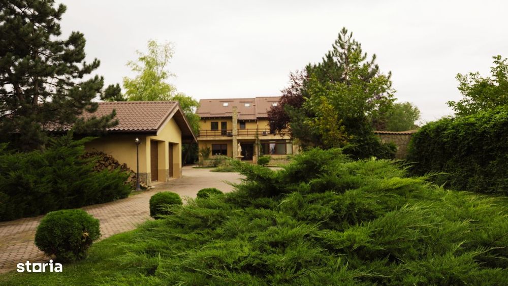 Buftea casa eficienta energetic piscina jacuzzi garaj teren 3000 mp