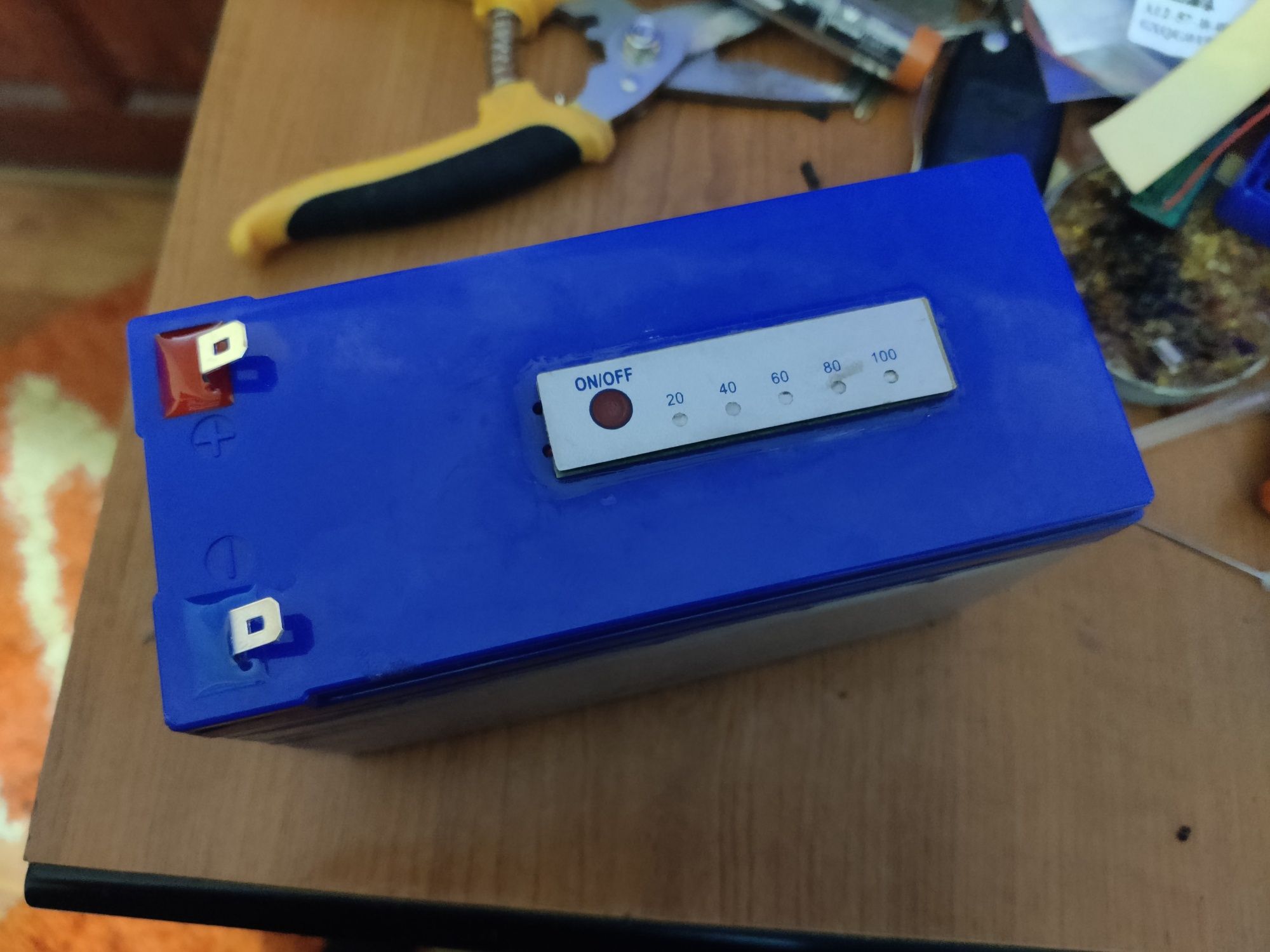 Litiu ion, acumulator 12,6v