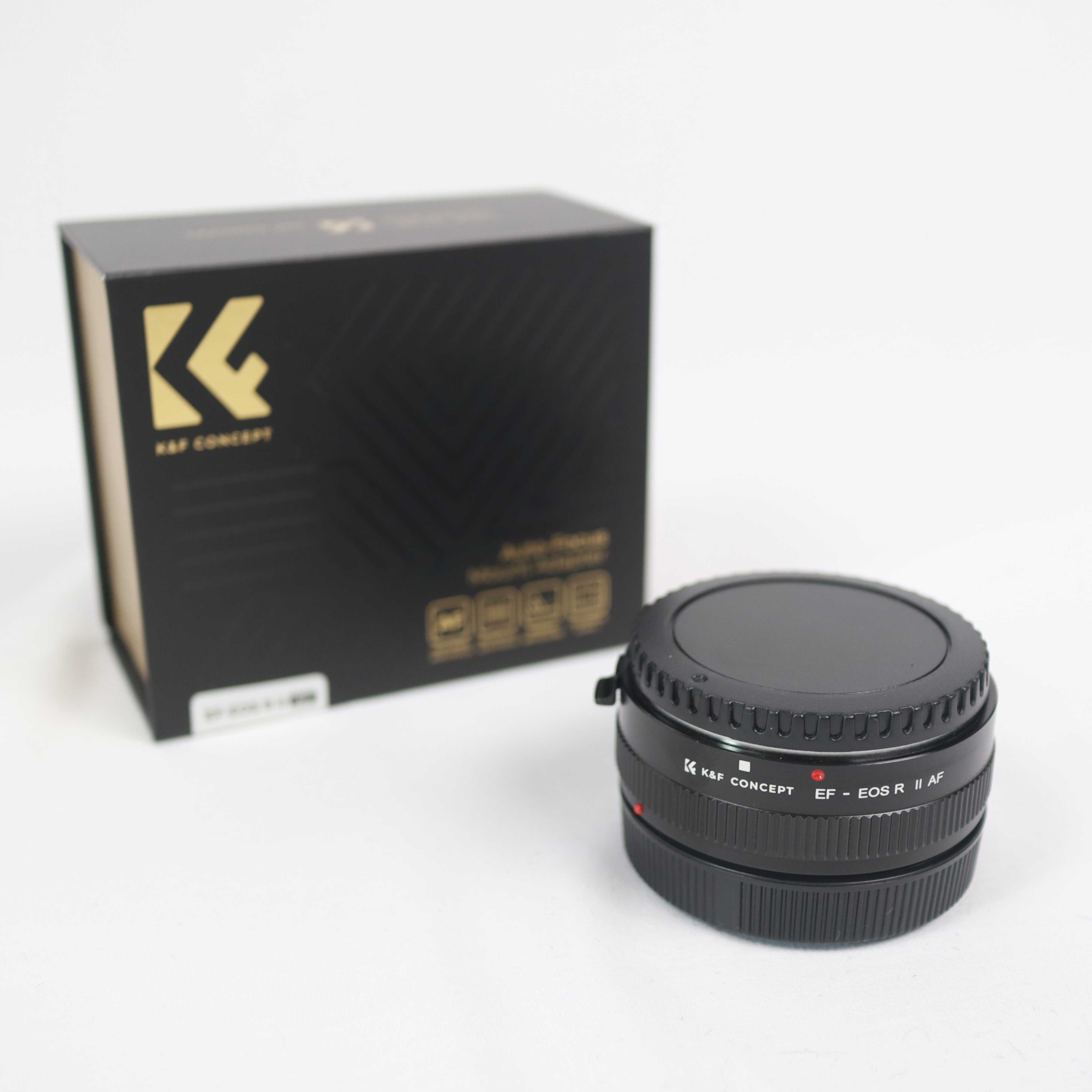 Адаптер Canon ef и ef-s към eos-R ( K&F ) за Canon RP,R6,R,R50,R100