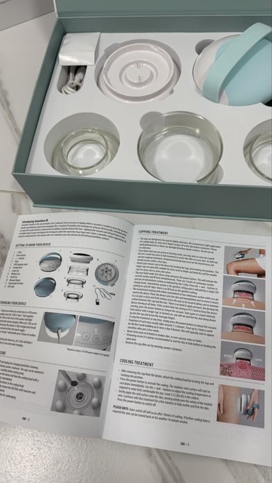 NOU Aparat anticelulitic HoMedics - vacuum + infrarosu + răcire