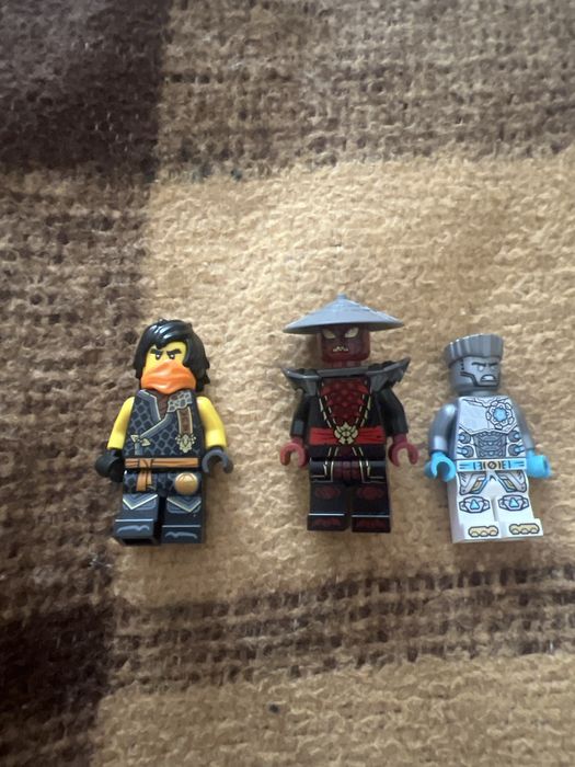 Lego ninjago и star wars фигурки