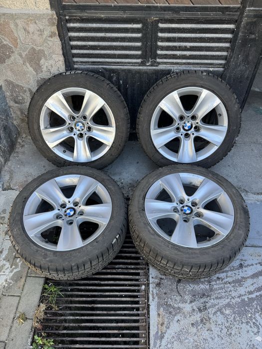 Оригинални джанти стил 327 17 със зимни гуми БМВ ф10 е60 bmw f10 e60