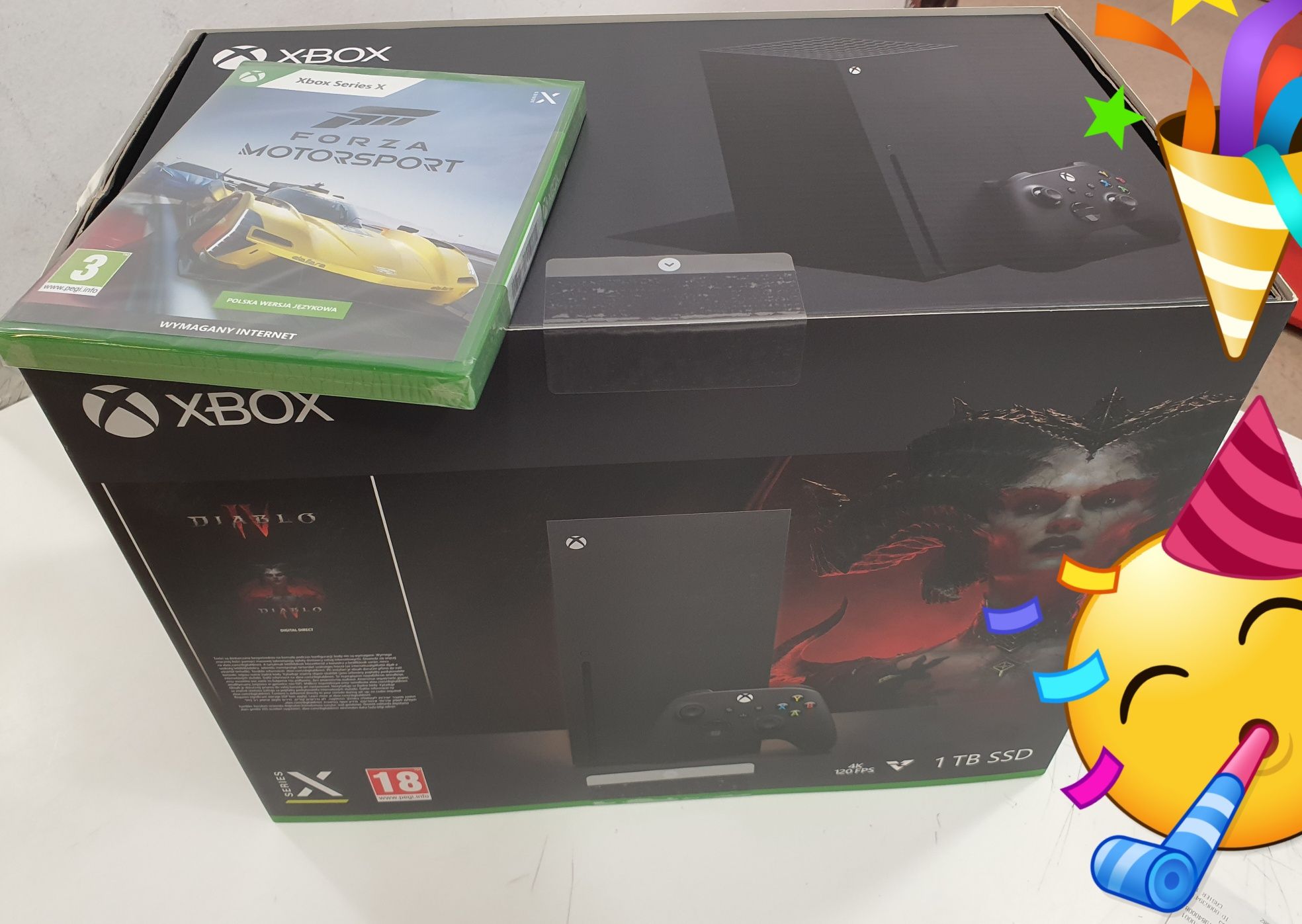 Xbox Series X - 4K, cu Diablo 4 si Forza Motorsport incluse - Nou