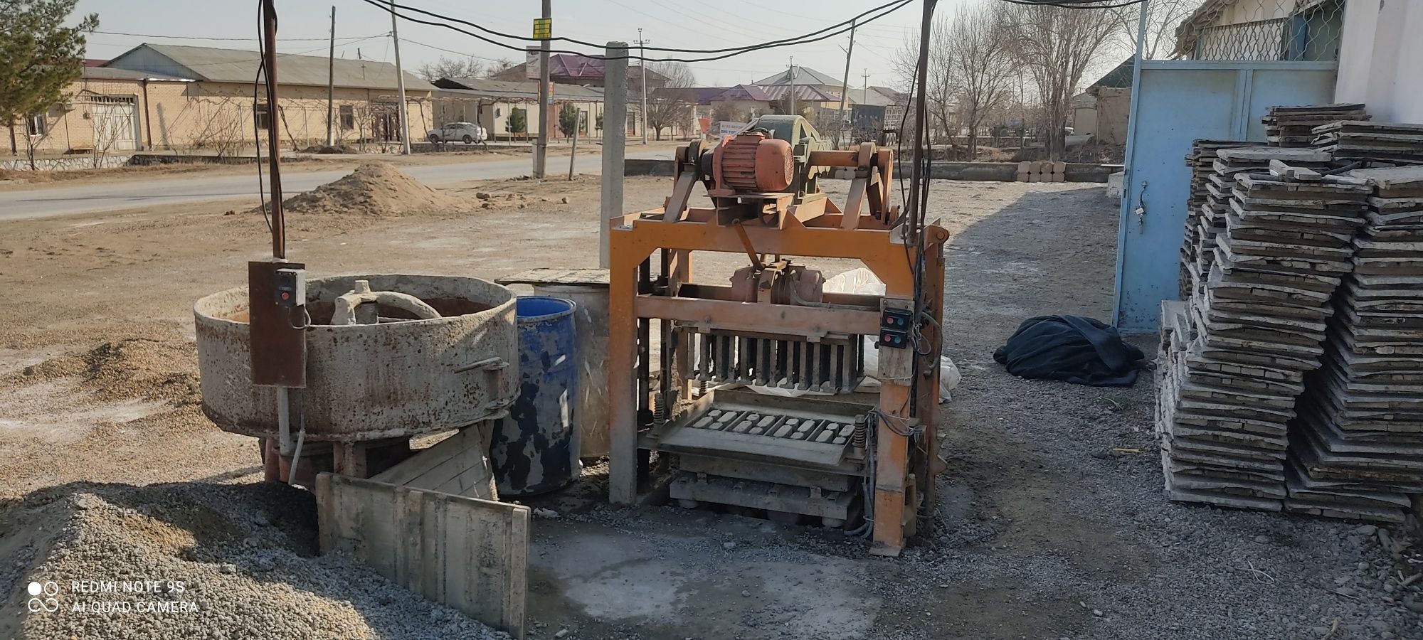 Shlakablok aparat