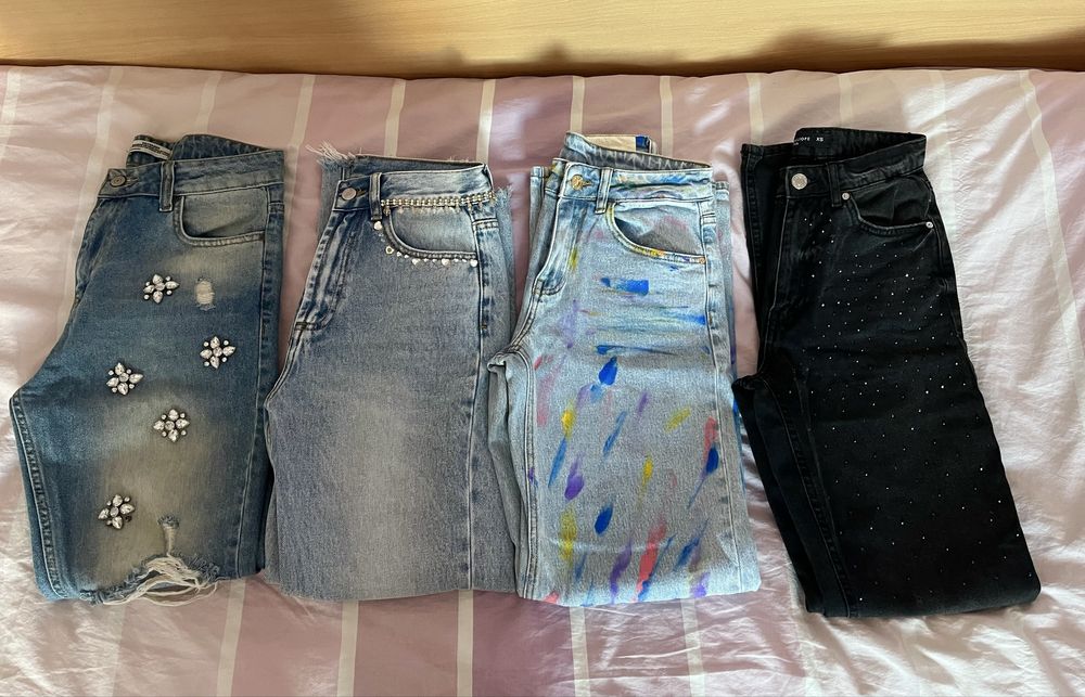 Дънки с прав крачол