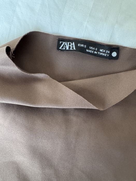 Дамско кафяво боди Zara