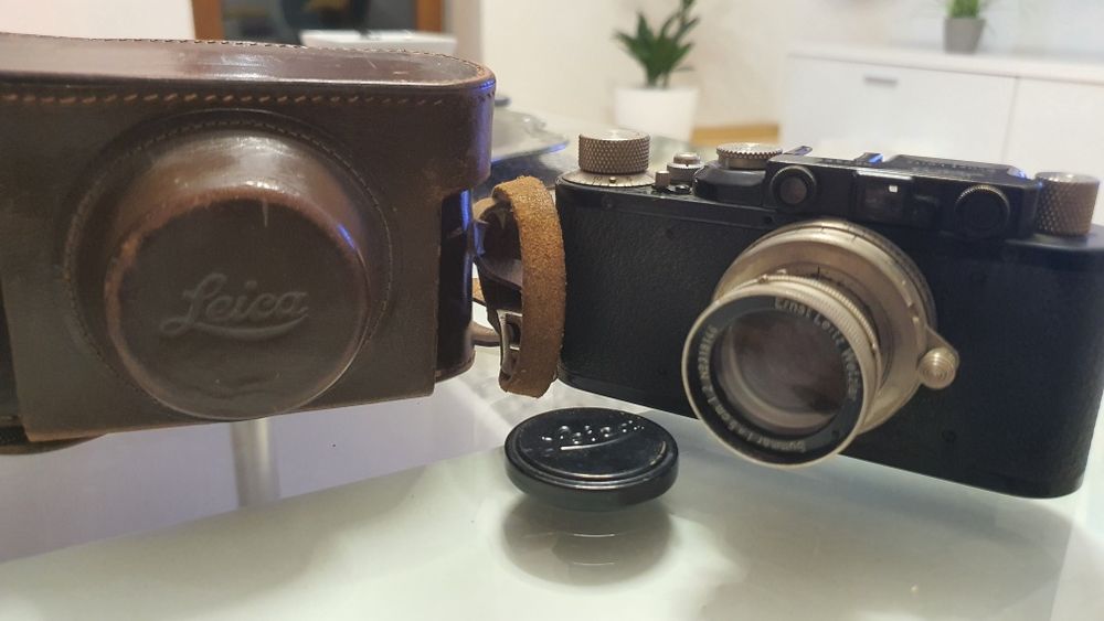 Camera foto vintage Leica II 1932