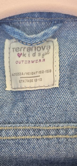 Детско дънково яке за момиче 152-158 см.