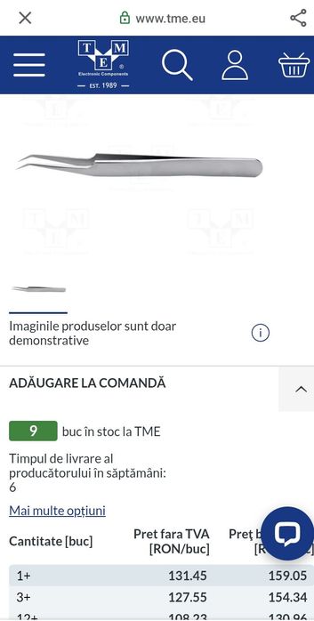 Pensete Knipex electronist