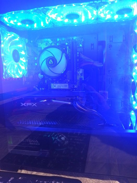 Vand PC ryzen 5 cu monitor