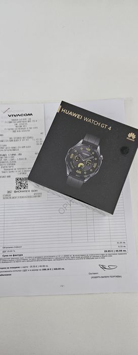 Huawei Watch GT4 46mm BLACK - нов
