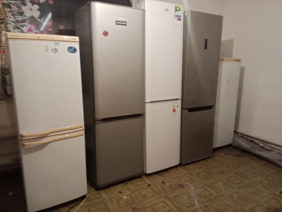 Холодильники двухкамерные рабочие р-н калкаман