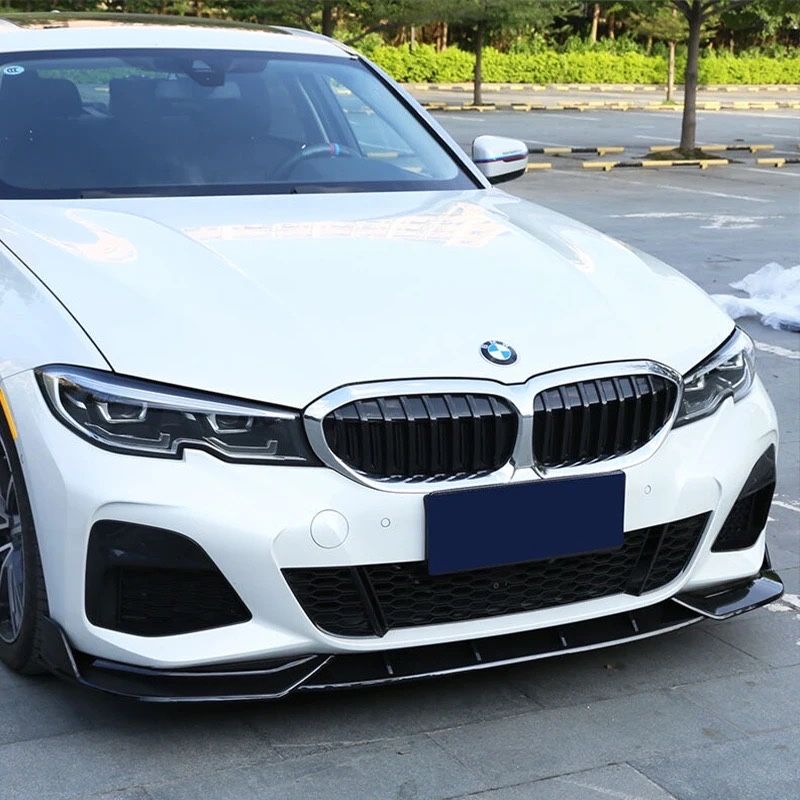 Prelungire Buza Bara Fata BMW G20 G21 M pachet Negru Lucios