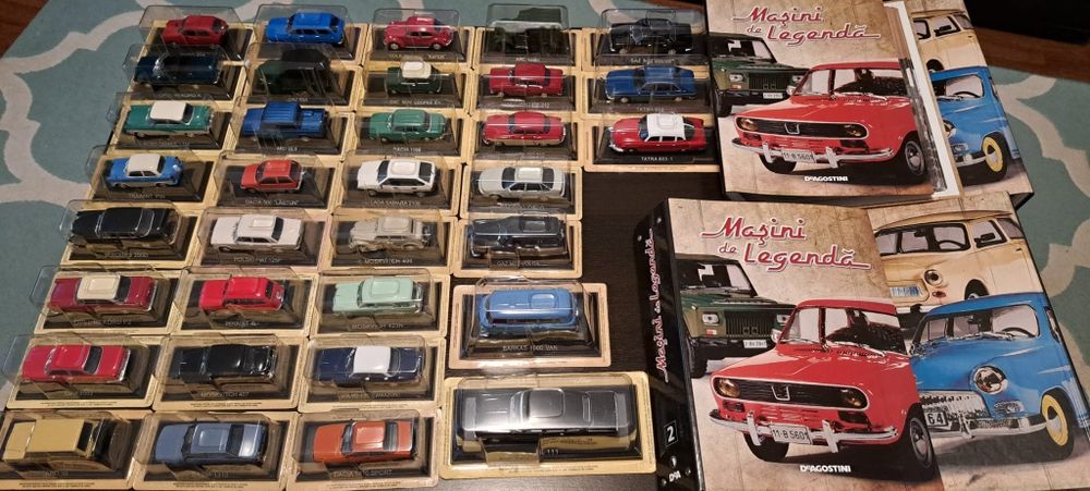 Colectia completa Masini de Legenda