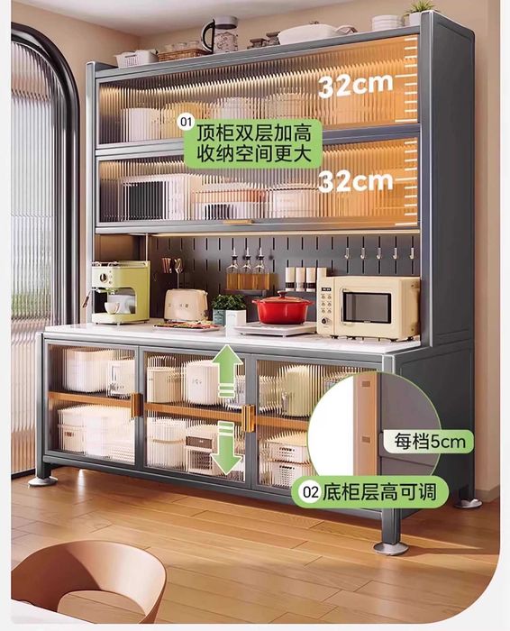 oshxona uchun idish saqlaydigan javon, гарнитур для кухни, дачи