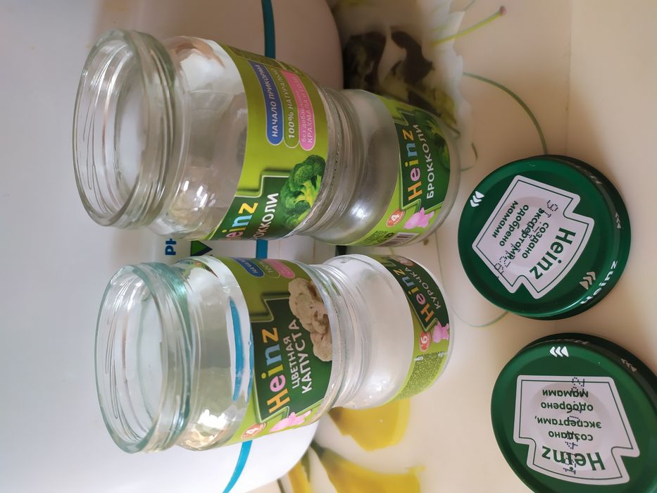 Детские баночки от питания обмен