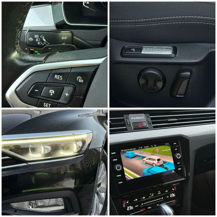 Passat b8 2021 150cp dsg virtual,IQ led matrix,service VW