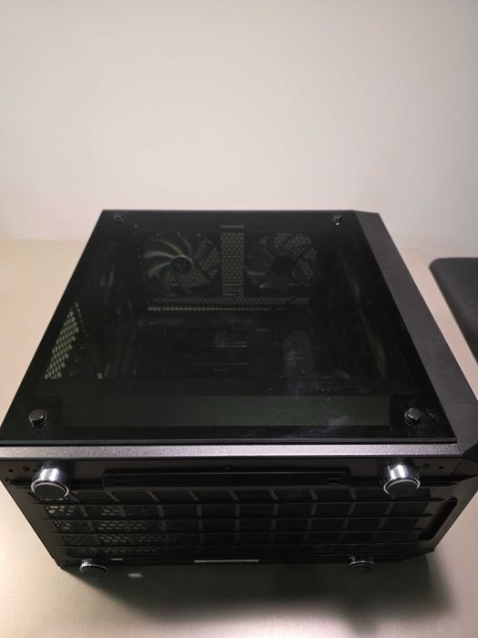 Кутия Fractal Design Meshify - C Mini, micro ATX, с прозрачен капак