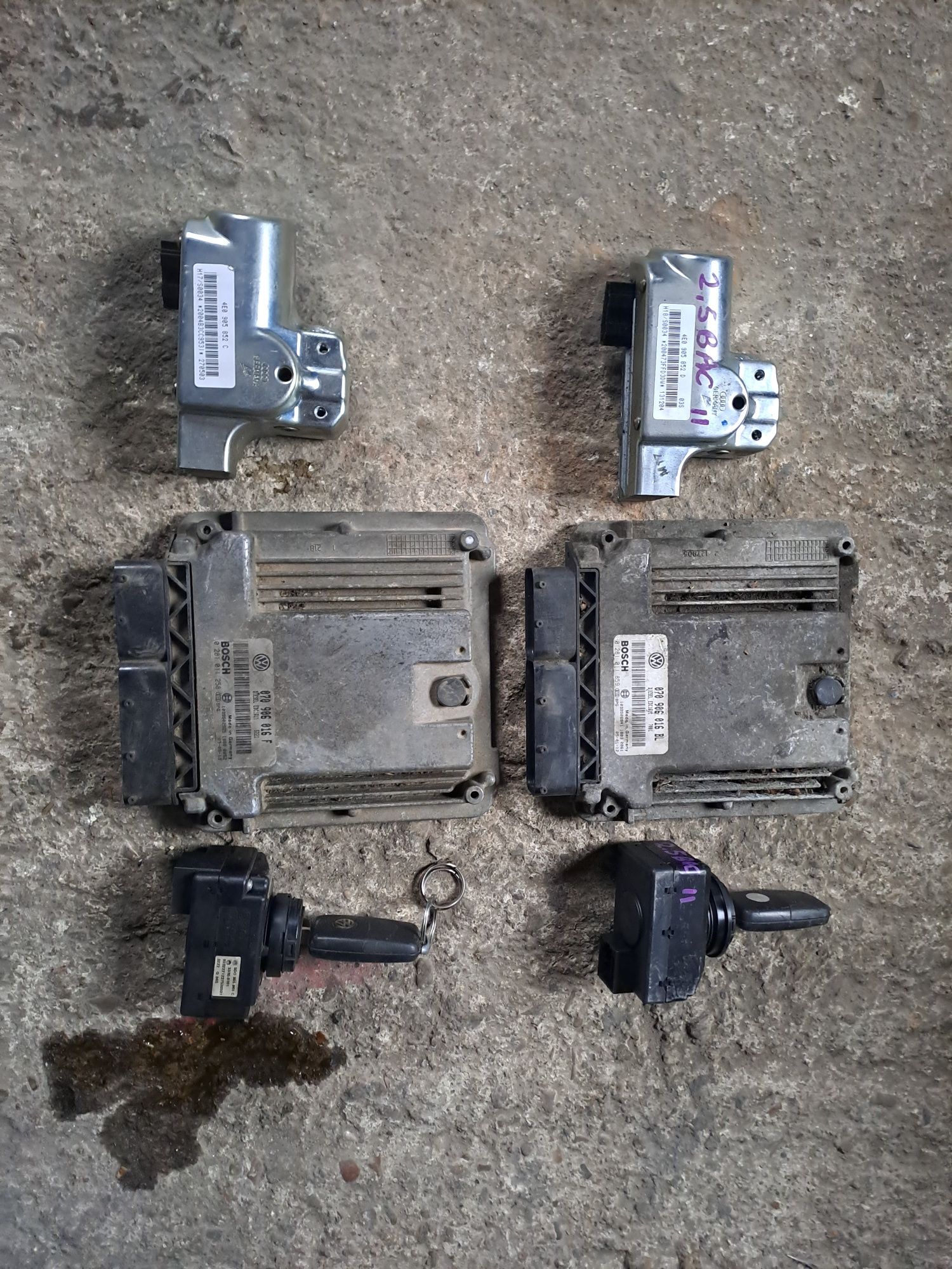 Chit/kit pornire motor 2.5 tdi vw touareg cod motor Bac