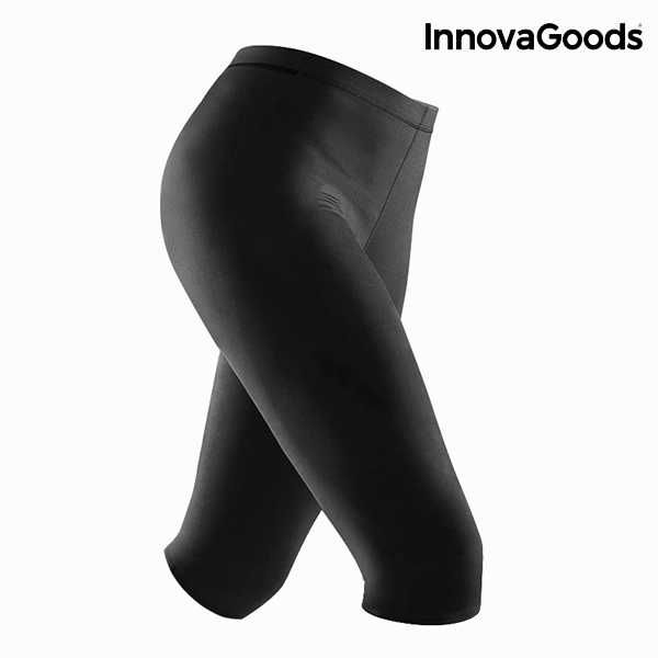 Leggings cu efect de sauna, InnovaGoods, Neopren, Negru, Marimea S NOU