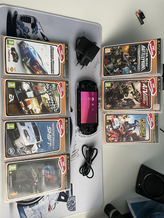 PSP 3004 + 7 игри