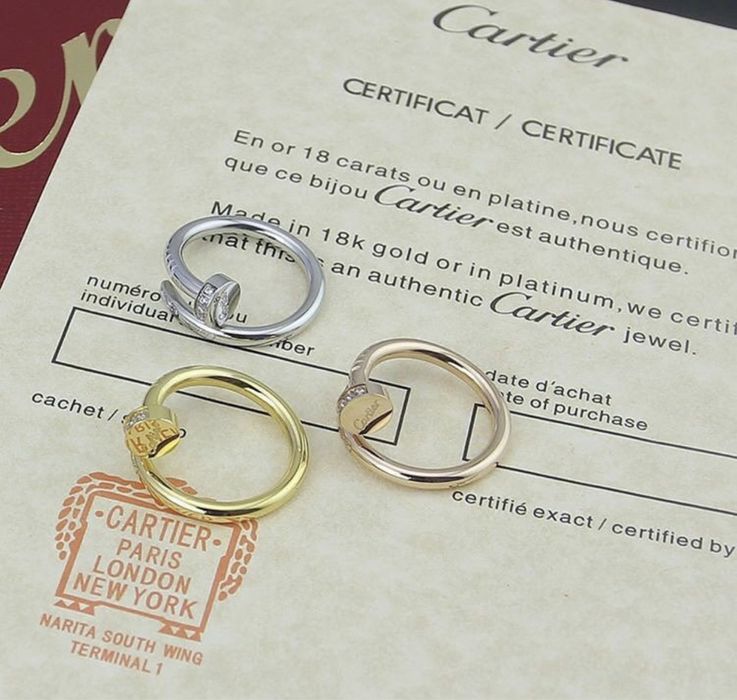 Позлатени пръстени Cartier - 750 / 18K