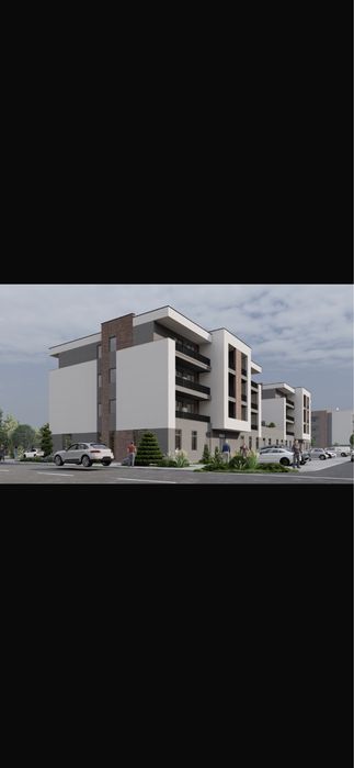 Vand apartament 2 camere bloc nou